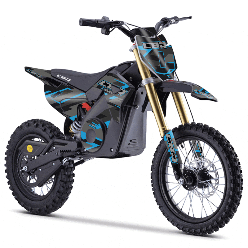 Pit bike E-Blast 1300W Bleu